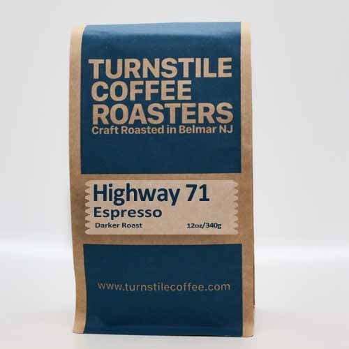 Turnstile Highway 71 Espresso by Turnstile Coffee Roasters