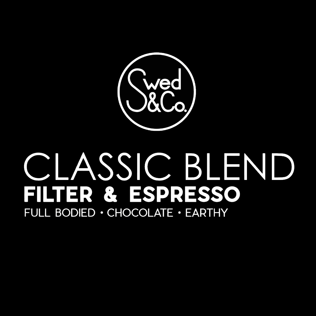 Classic Blend Retail Coffee by Swed & Co. Coffee