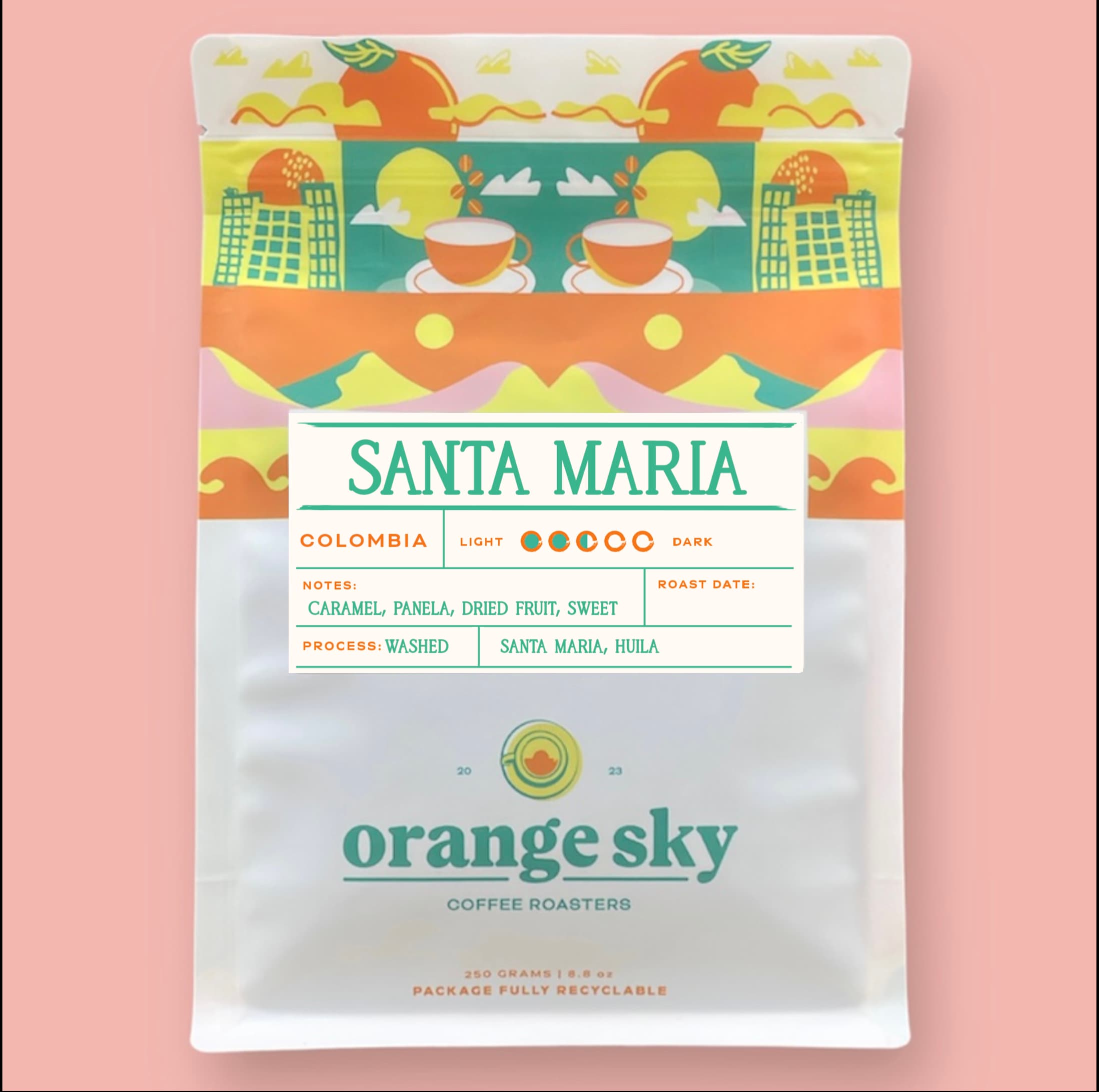 Santa Maria, Colombia by Orange Sky Coffee Roasters