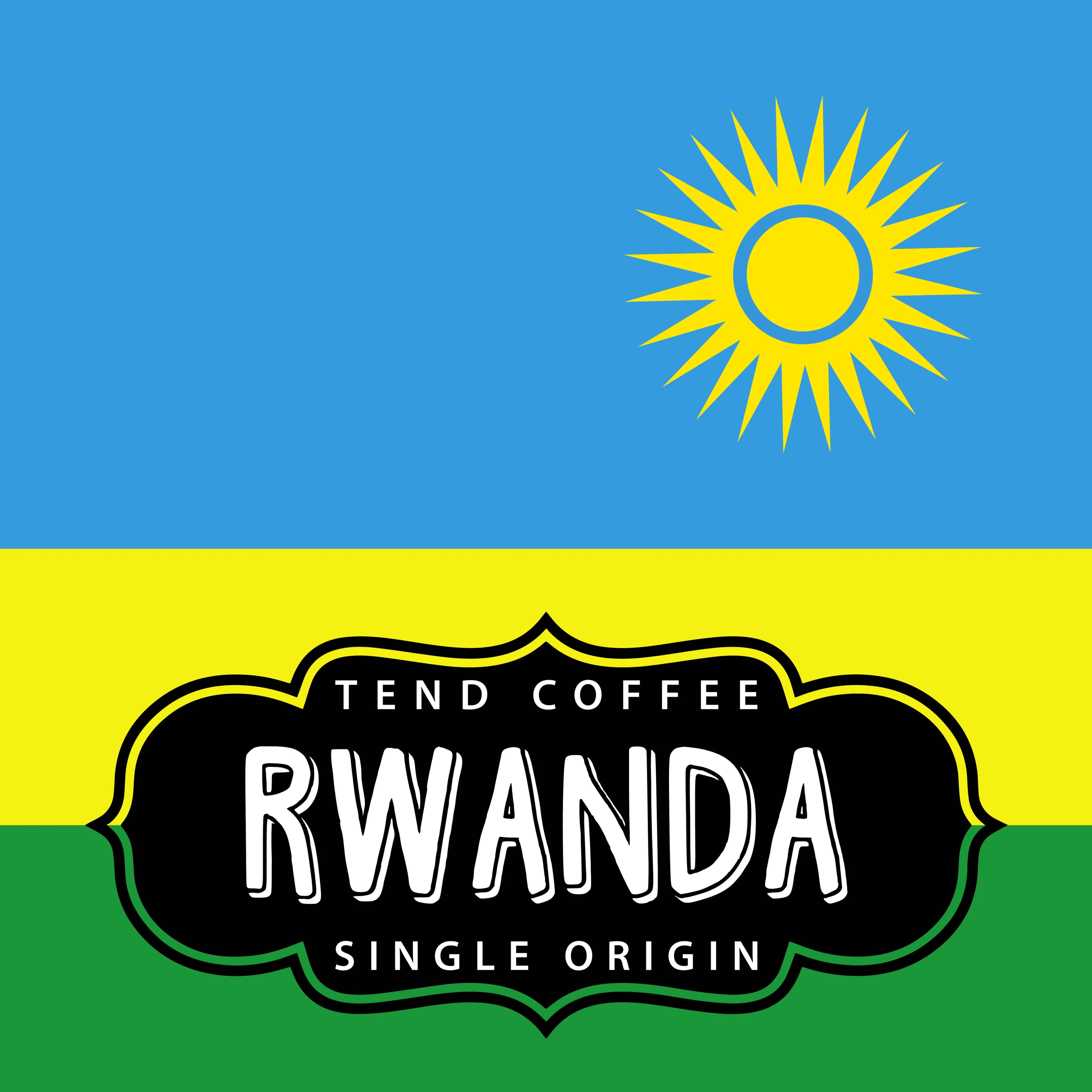 Organic Rwanda, 1lb by Tend Coffee