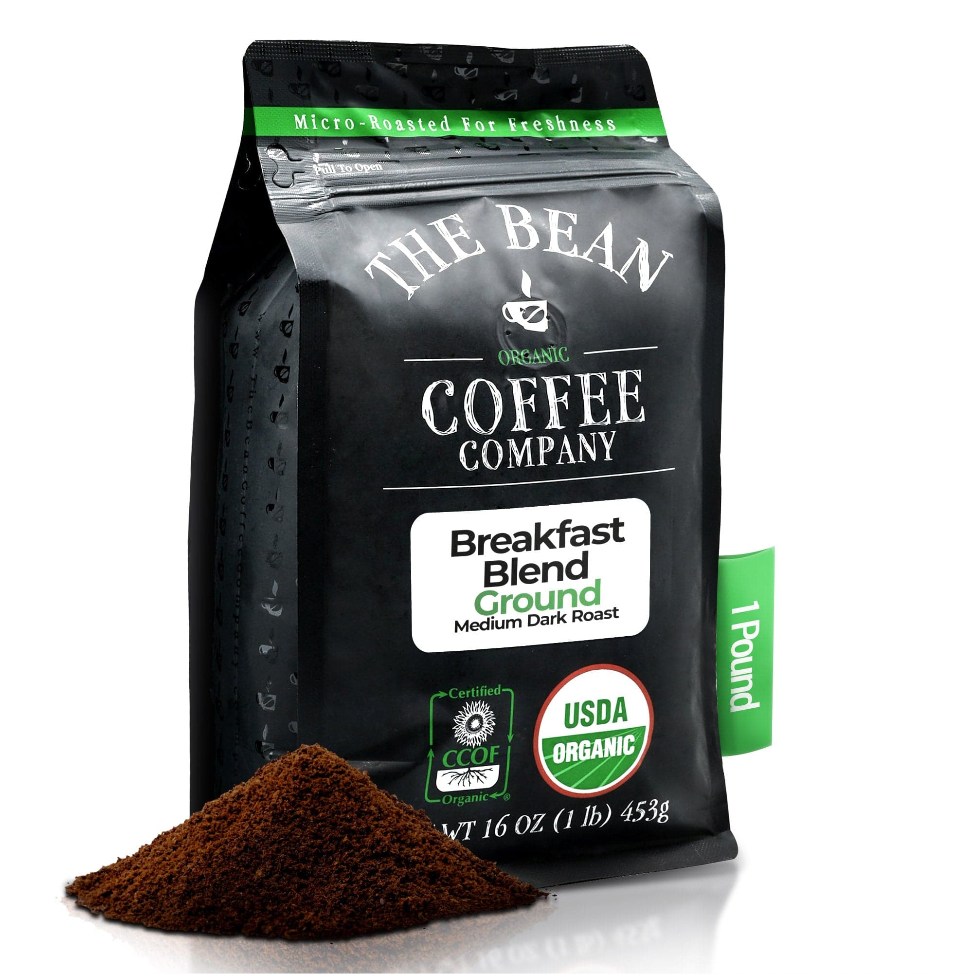 Organic Breakfast Blend Coffee by The Bean Coffee Company