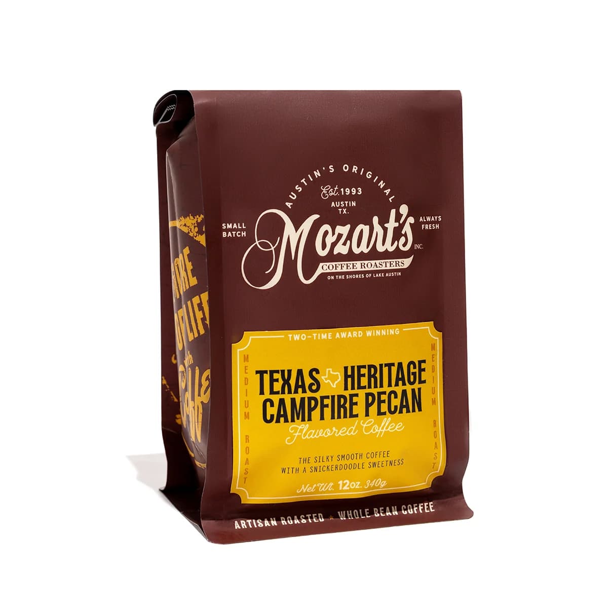 Texas Heritage Campfire Pecan by Mozart's Coffee Roasters