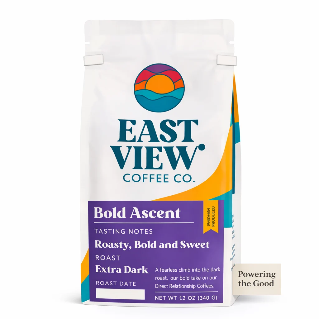 Bold Ascent Freshly Roasted Coffee by East View Coffee Company