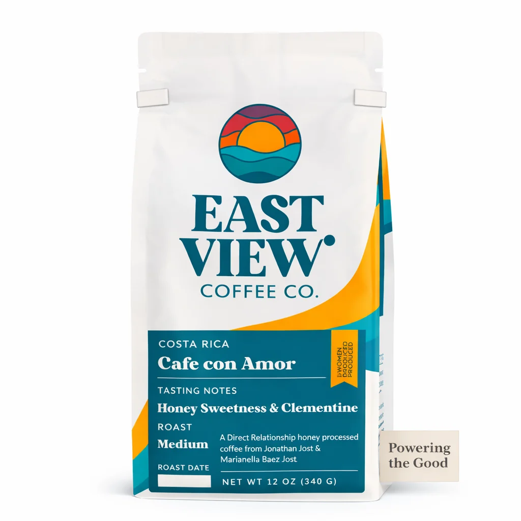 Café con Amor Direct Relationship coffee from Costa Rica by East View Coffee Company
