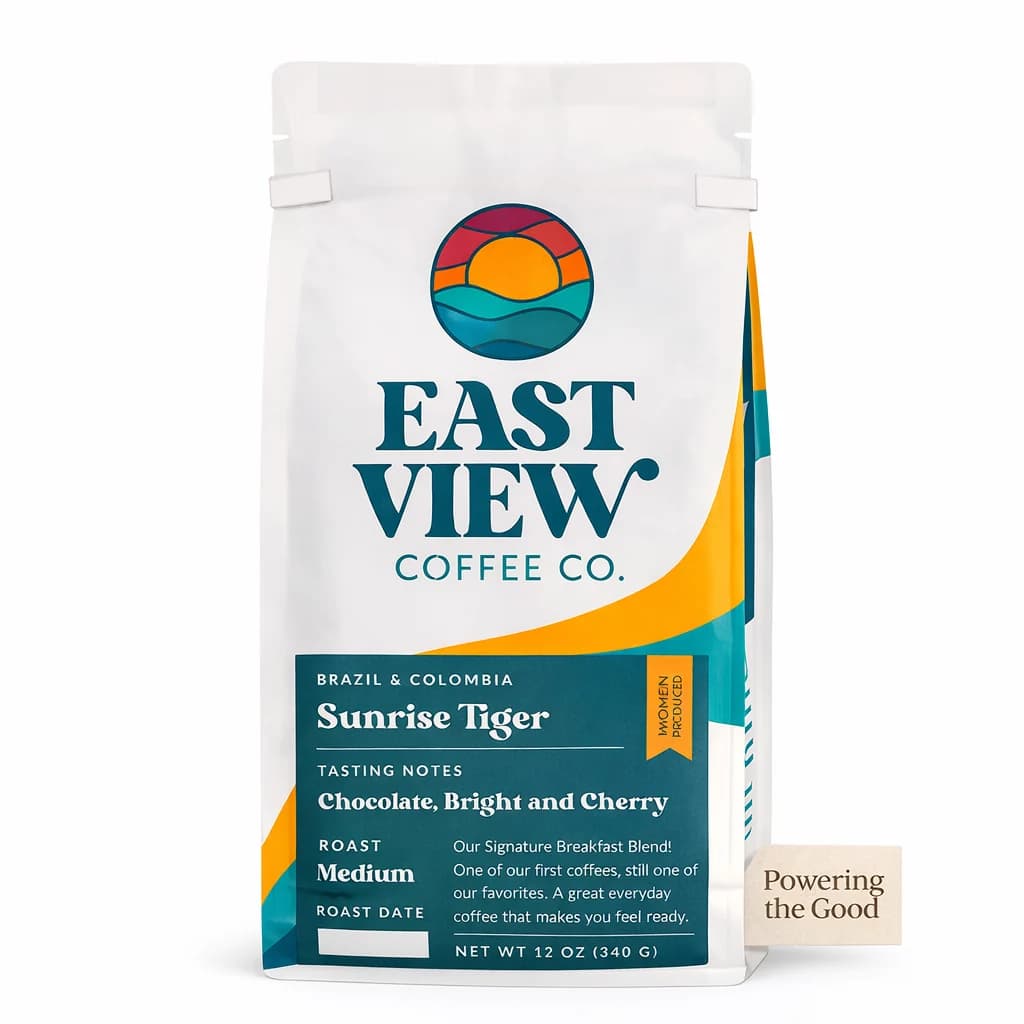 Sunrise Tiger Freshly Roasted Coffee by East View Coffee Company