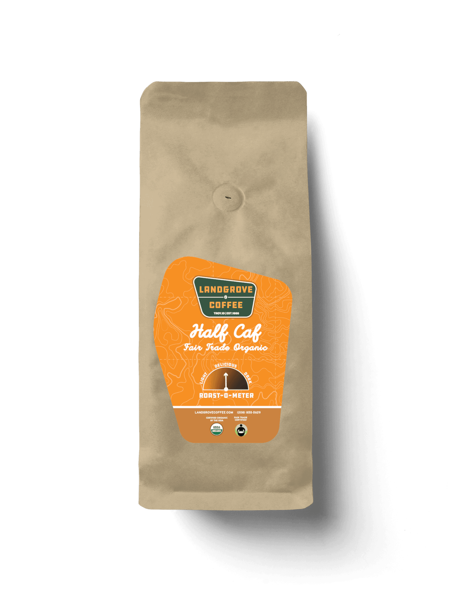 Half Caf - Fair Trade Organic by Landgrove Coffee