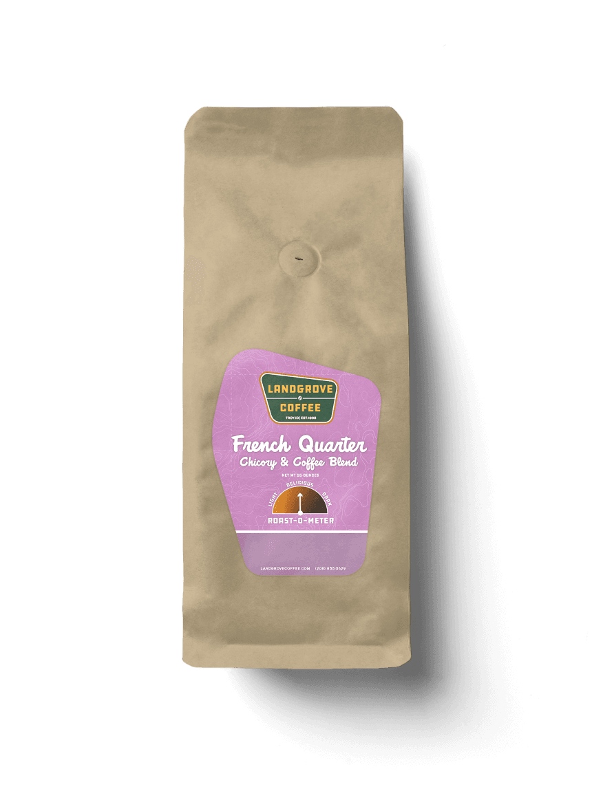French Quarter Chicory & Coffee Blend by Landgrove Coffee