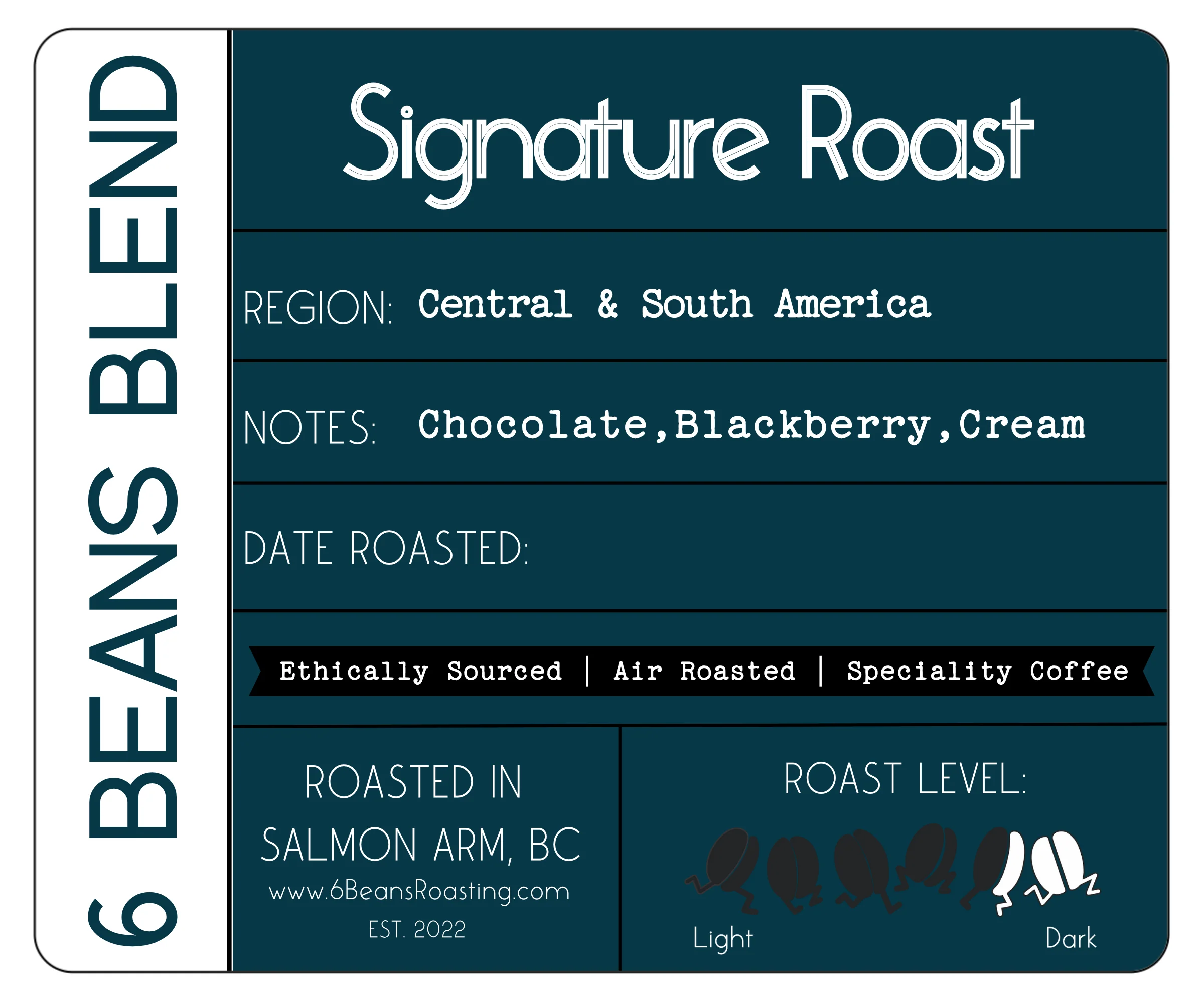 6 Beans Signature Blend by 6 Beans Roasting