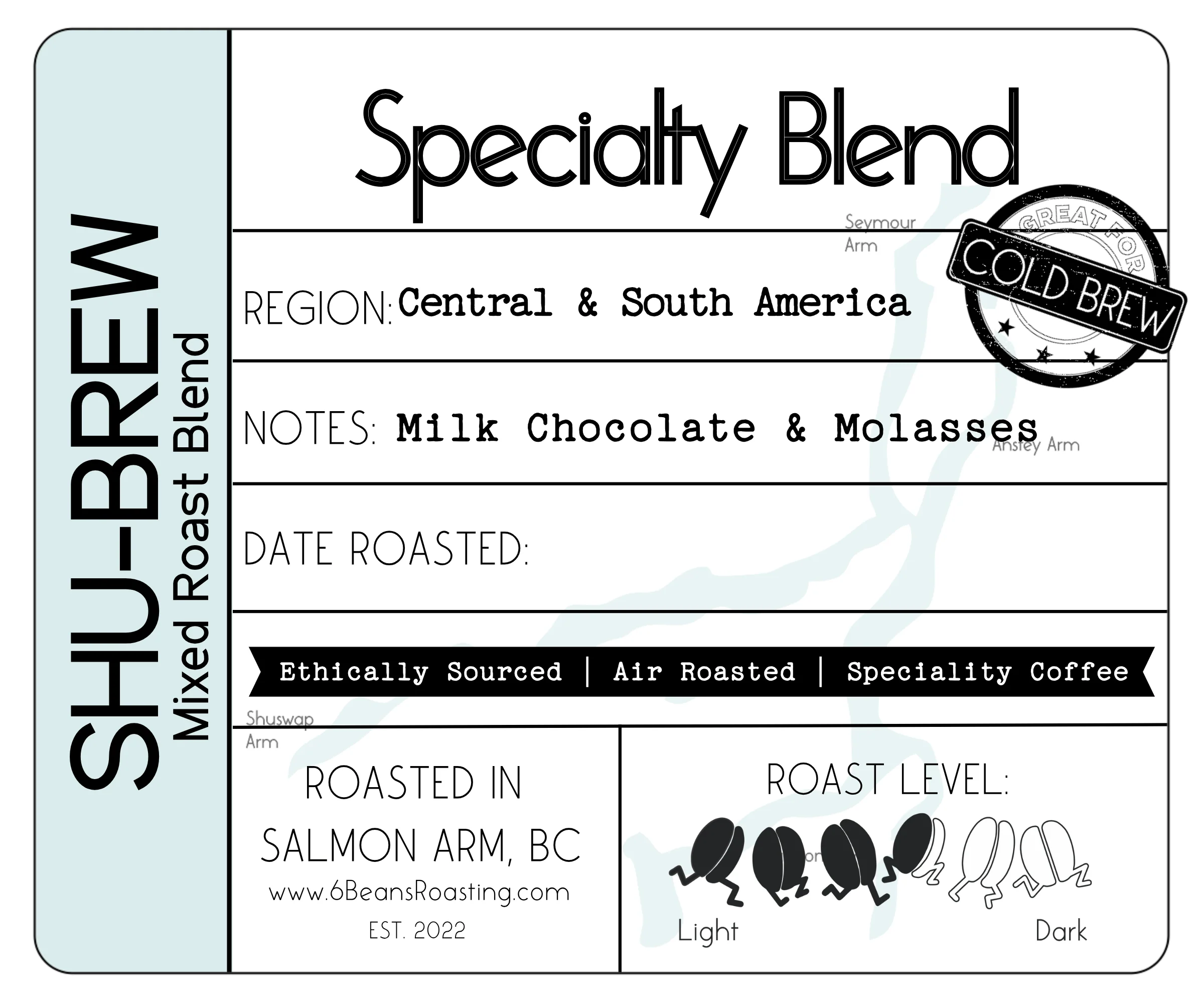 Shu Brew Cold Brew Blend by 6 Beans Roasting