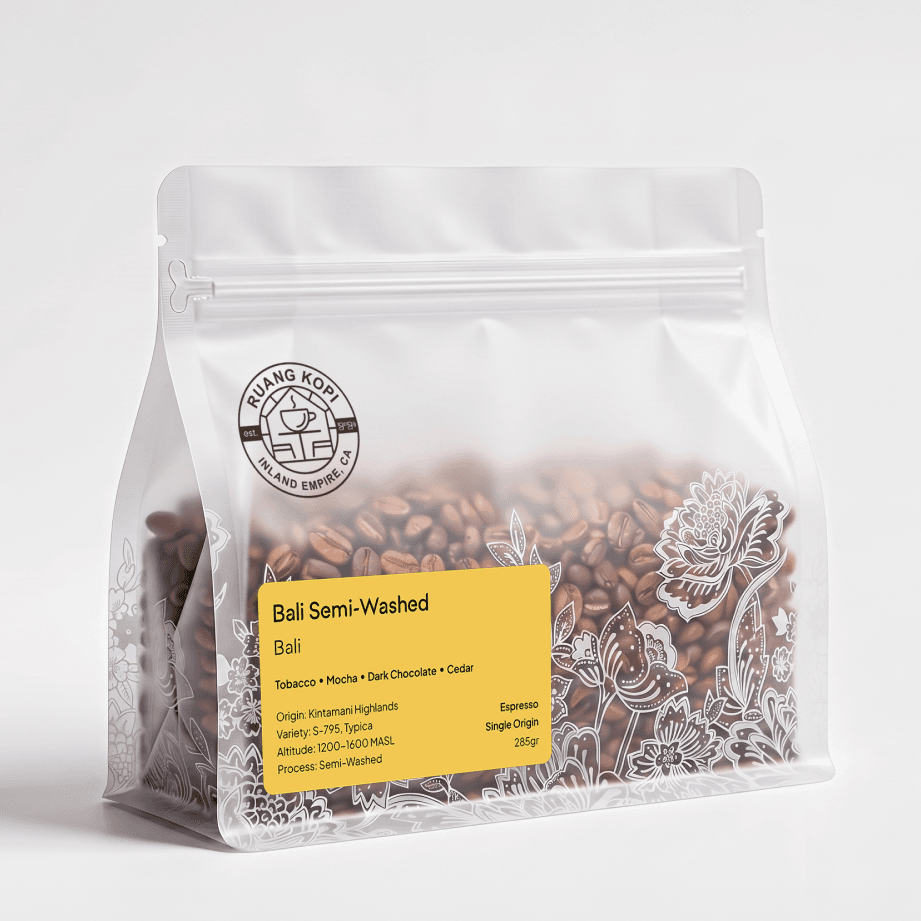 Bali Semi-Washed by Ruang Kopi - Coffee Roastery