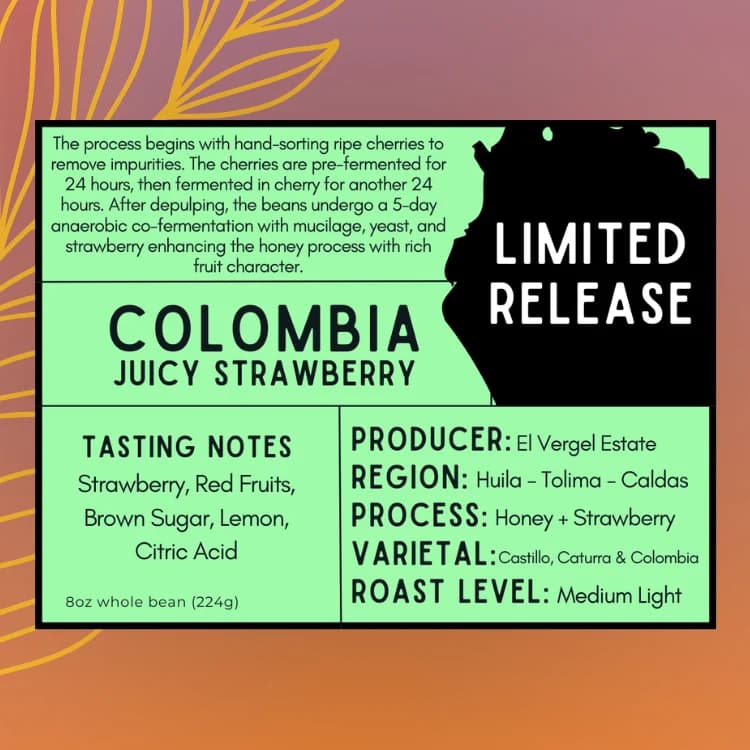 Colombia - Juicy Strawberry by Inspired Coffee Roasters - North Park