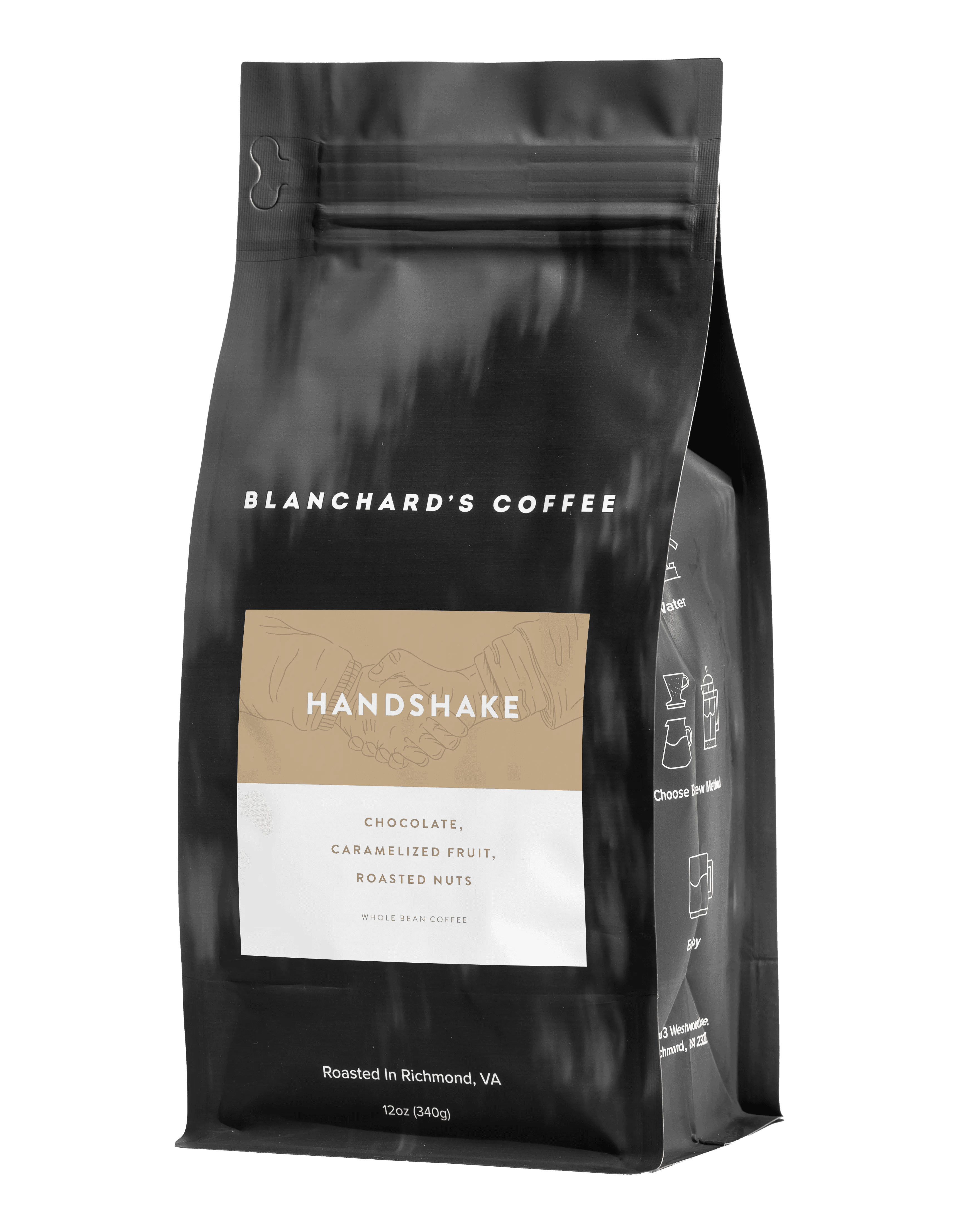 Handshake by Blanchard's Coffee Co.