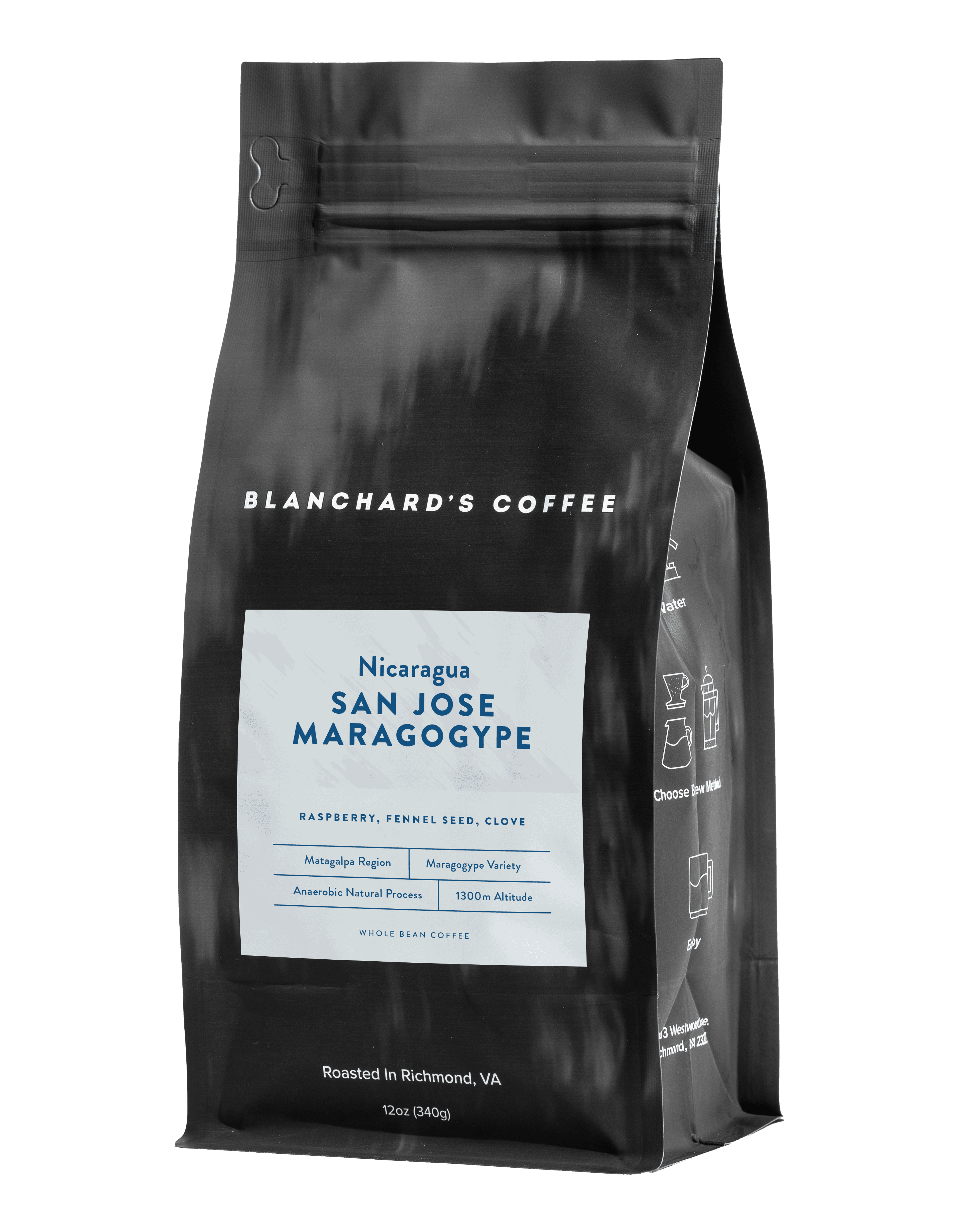 San Jose Maragogype Anaerobic Natural by Blanchard's Coffee Co.