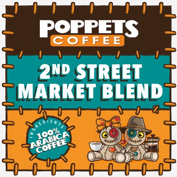 2nd Street Market Blend by Poppets Coffee & Tea