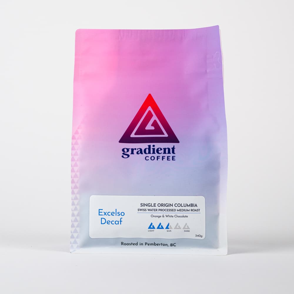 Excelso Decaf by Gradient Coffee Roasters