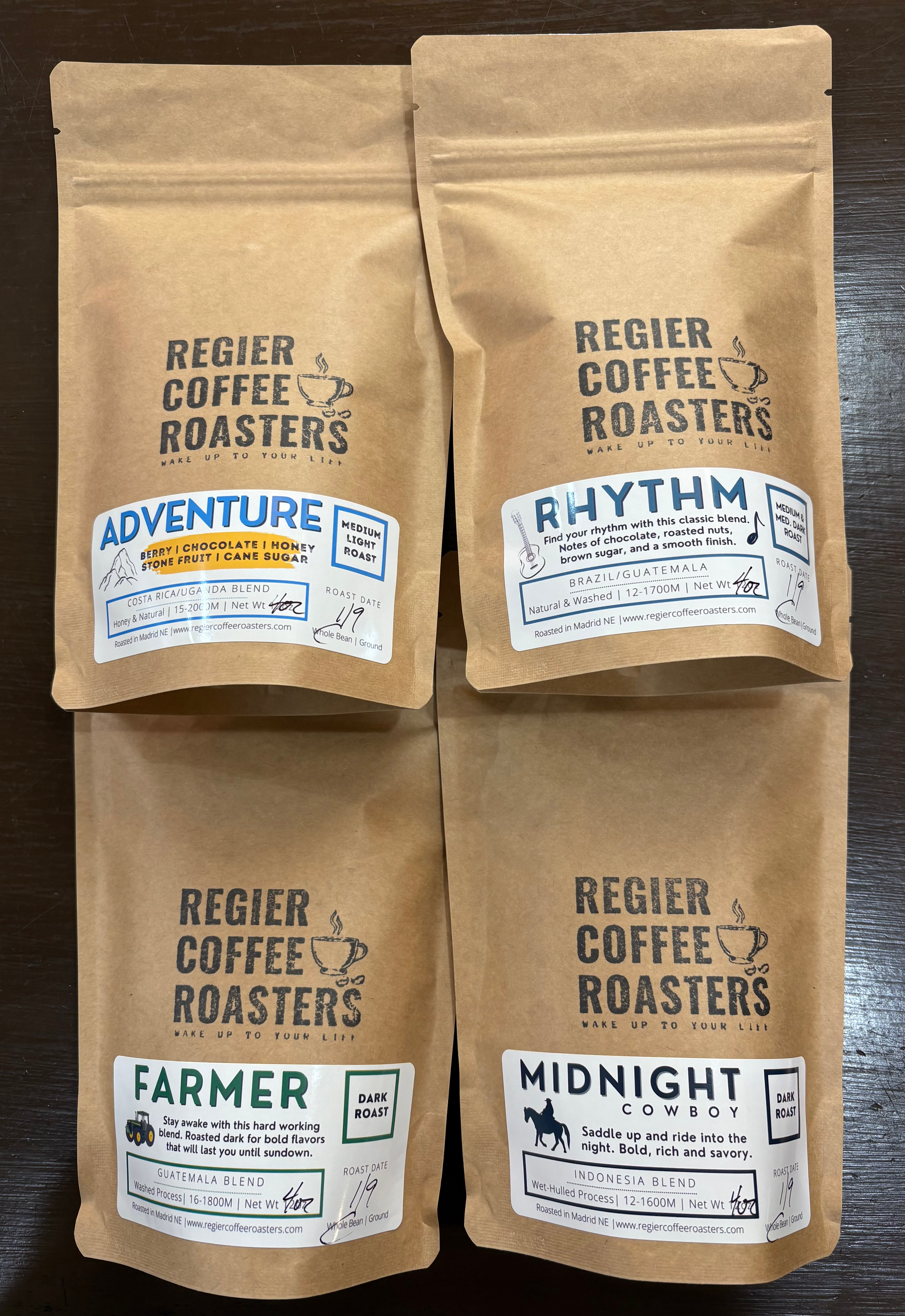 Taster's Pack (Blends) by Regier Coffee Roasters