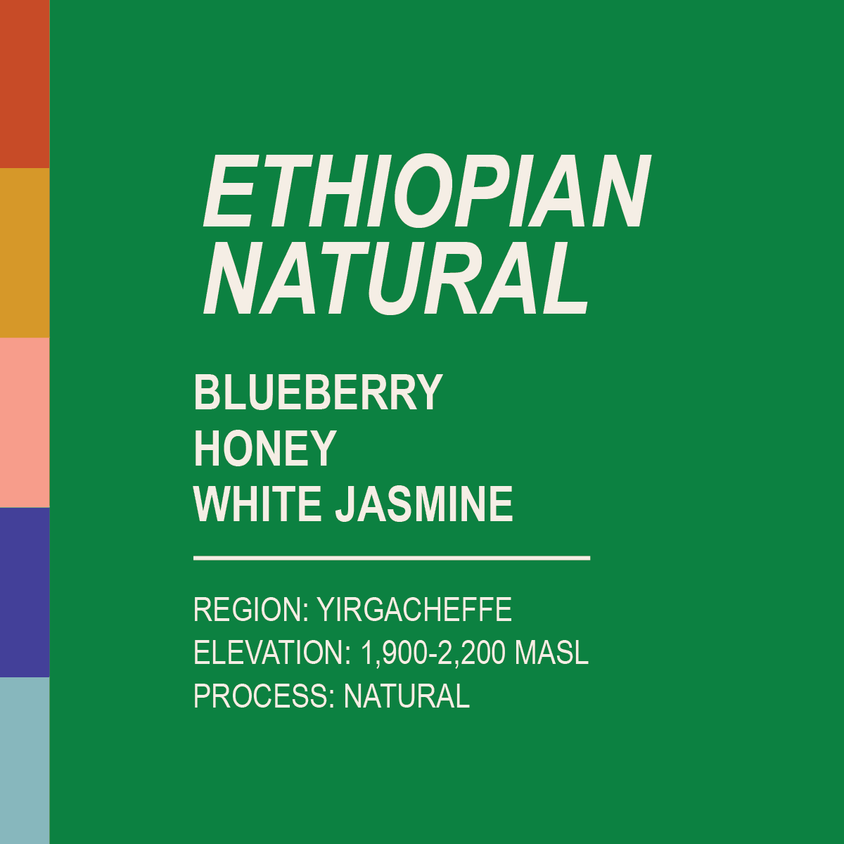 Ethiopian Natural by Aubade Coffee