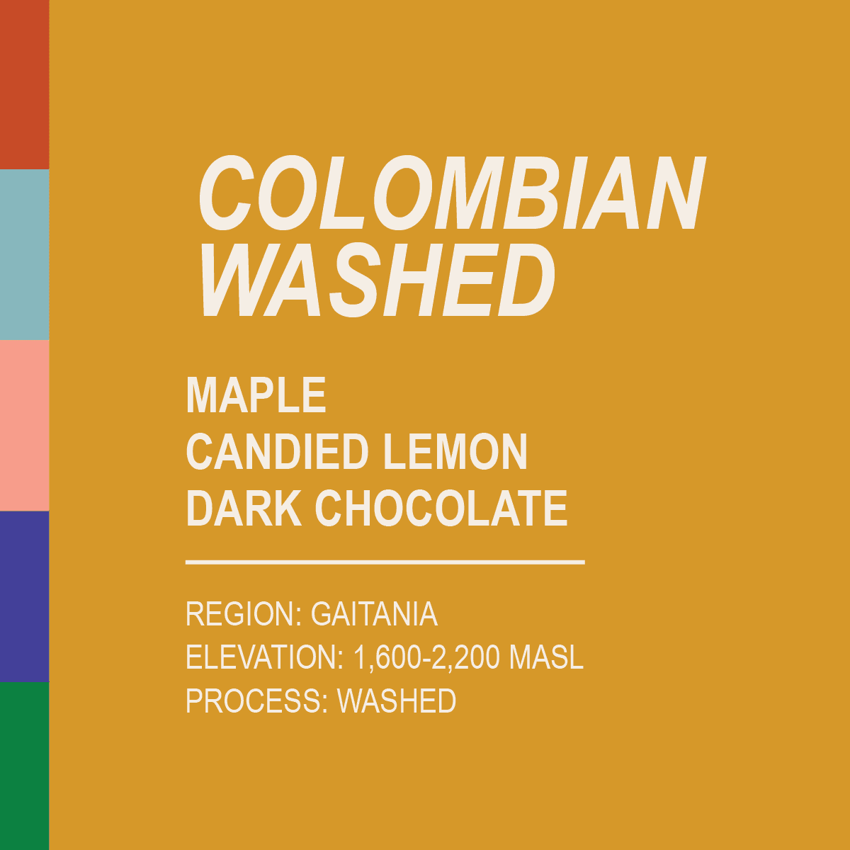 Colombian Washed by Aubade Coffee
