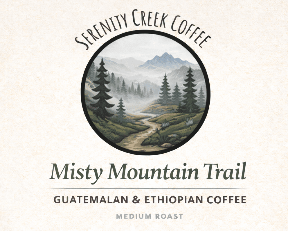 Misty Mountain Trail by Serenity Creek Coffee