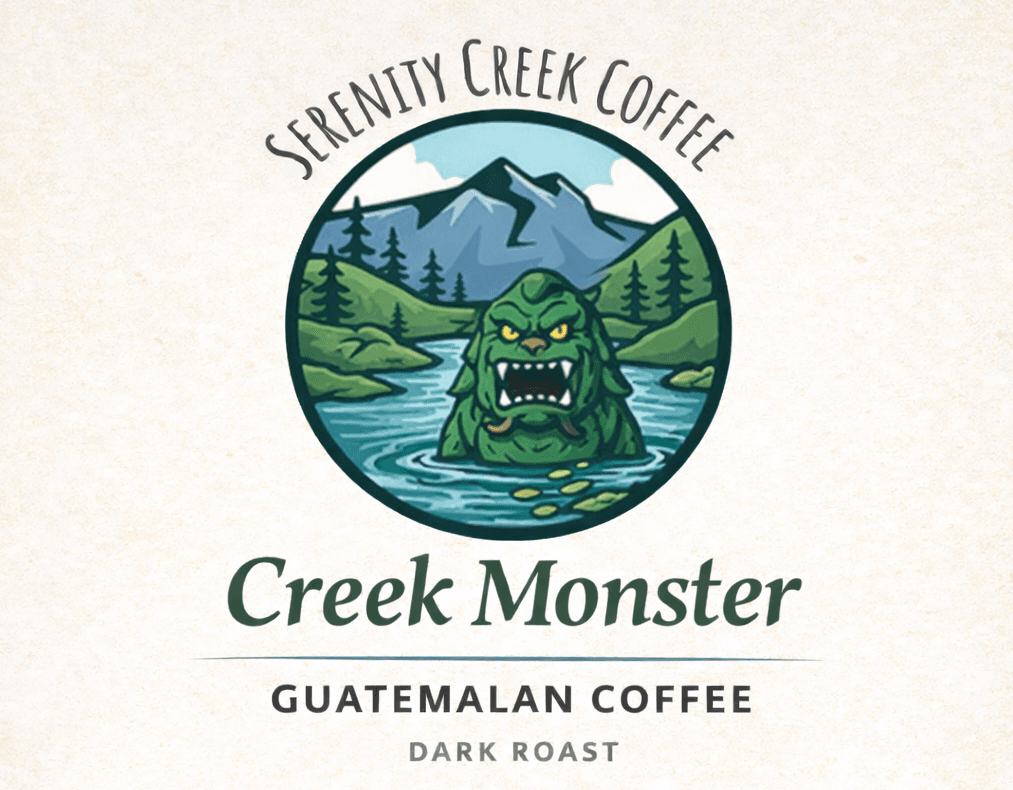 Creek Monster by Serenity Creek Coffee