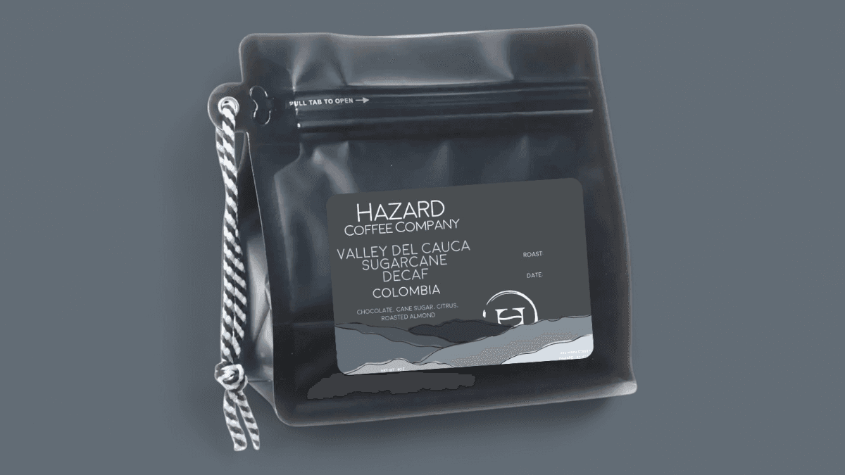 Valle Del Cauca: Sugarcane Decaf by Hazard Coffee Company