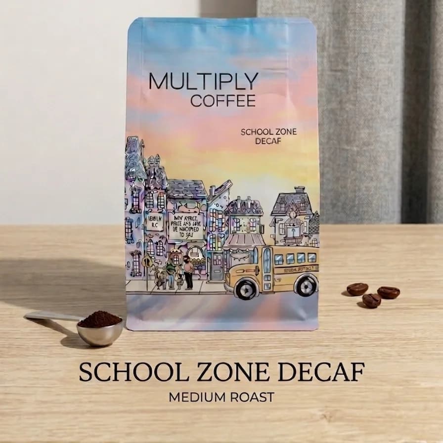 School Zone Decaf by Multiply Coffee
