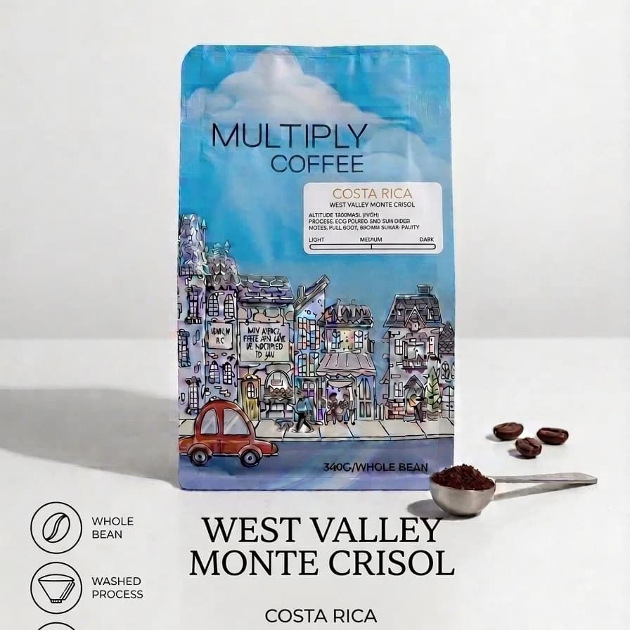 Costa Rica West Valley Monte Crisol by Multiply Coffee