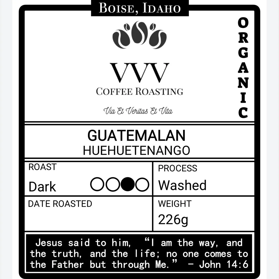 Organic Guatemala Huehuetenango by VVV Coffee Roasting