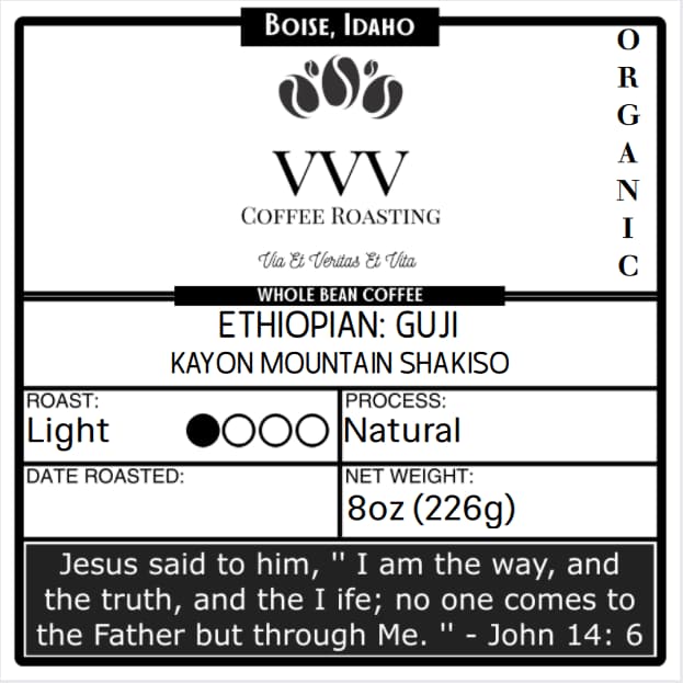 Organic Ethiopia Guji Kayon Mountain Shakiso