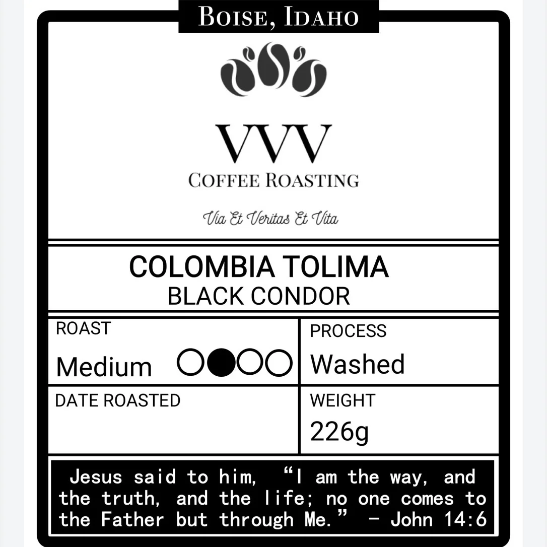 Colombia Tolima Black Condor