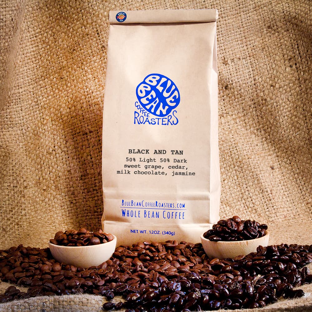Black and Tan by Blue Bean Coffee Roasters