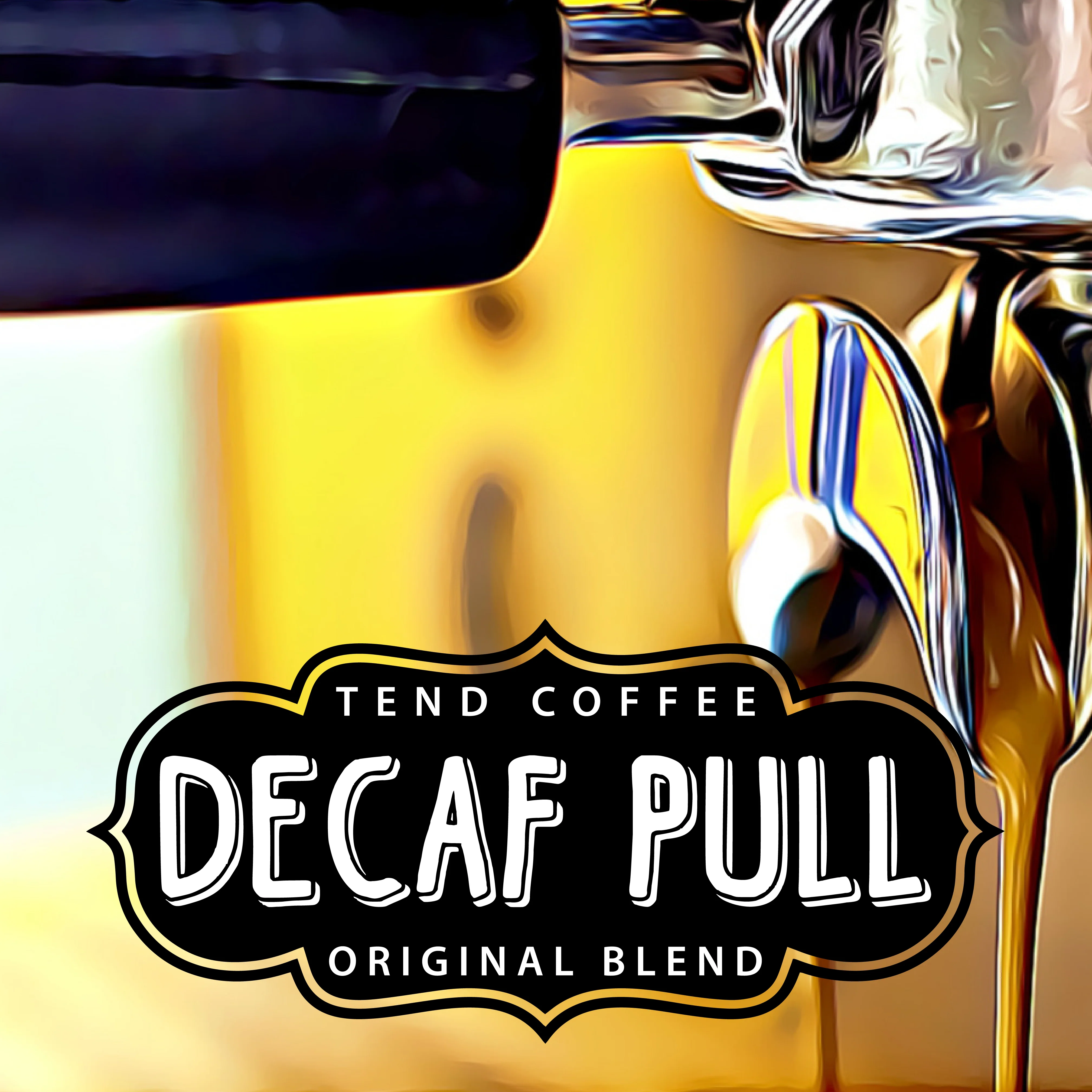 Organic Decaf Pull Espresso by Tend Coffee