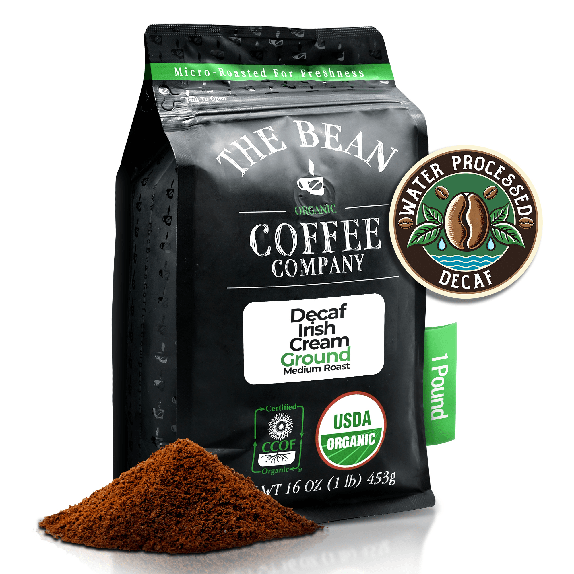 DECAF Organic Irish Cream Coffee