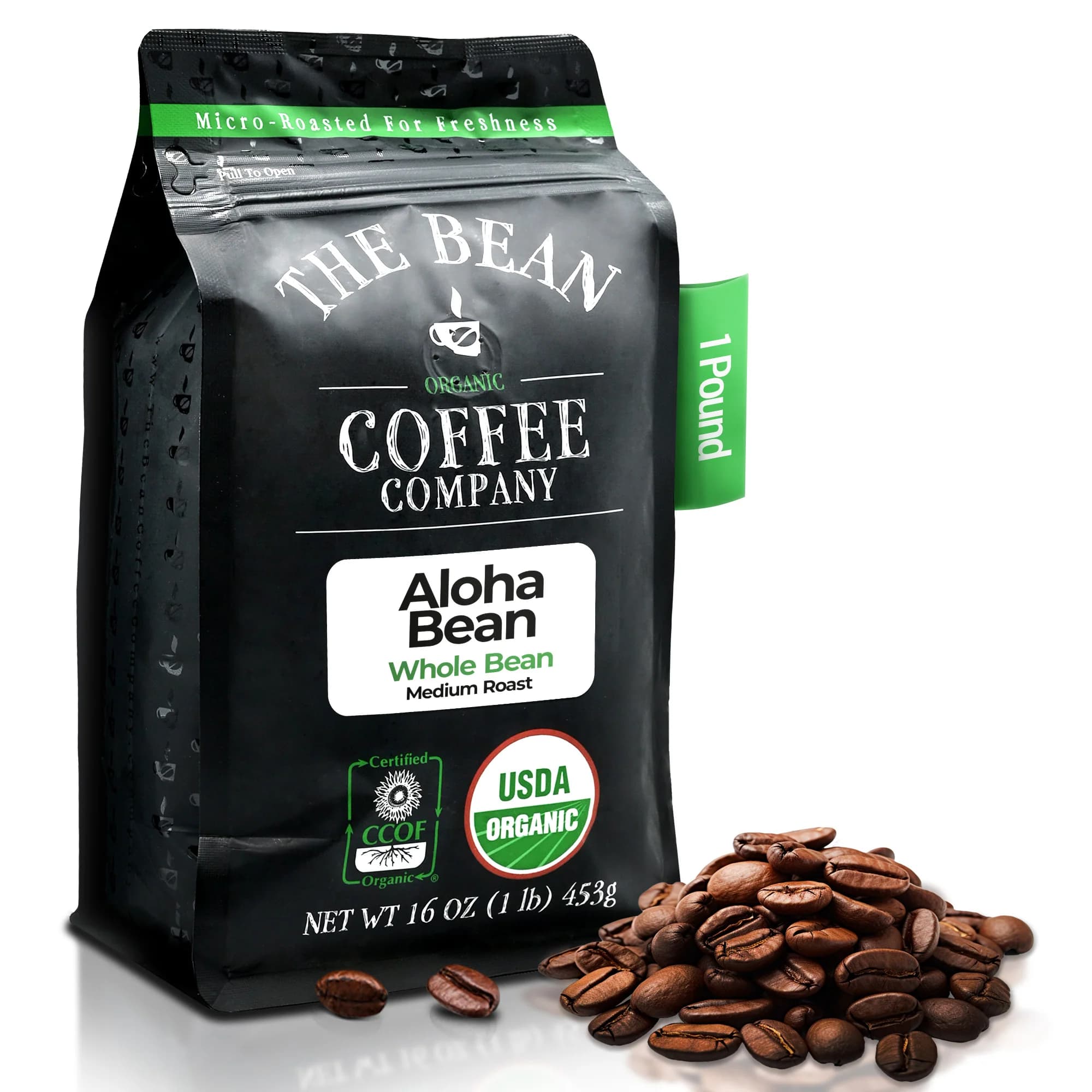 Organic Aloha Bean ~ Hawaiian Hazelnut Coffee by The Bean Coffee Company