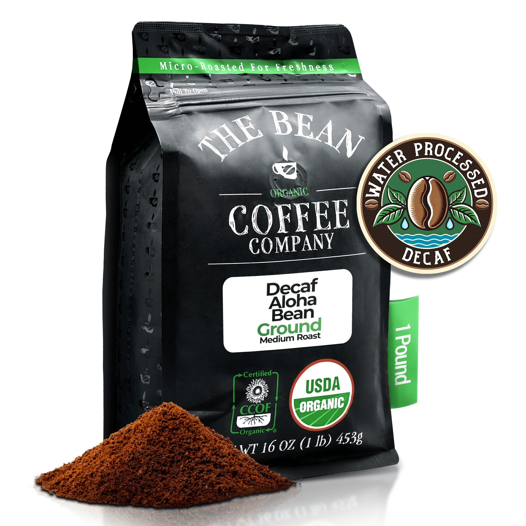 DECAF Organic Aloha Bean (Hawaiian Hazelnut)