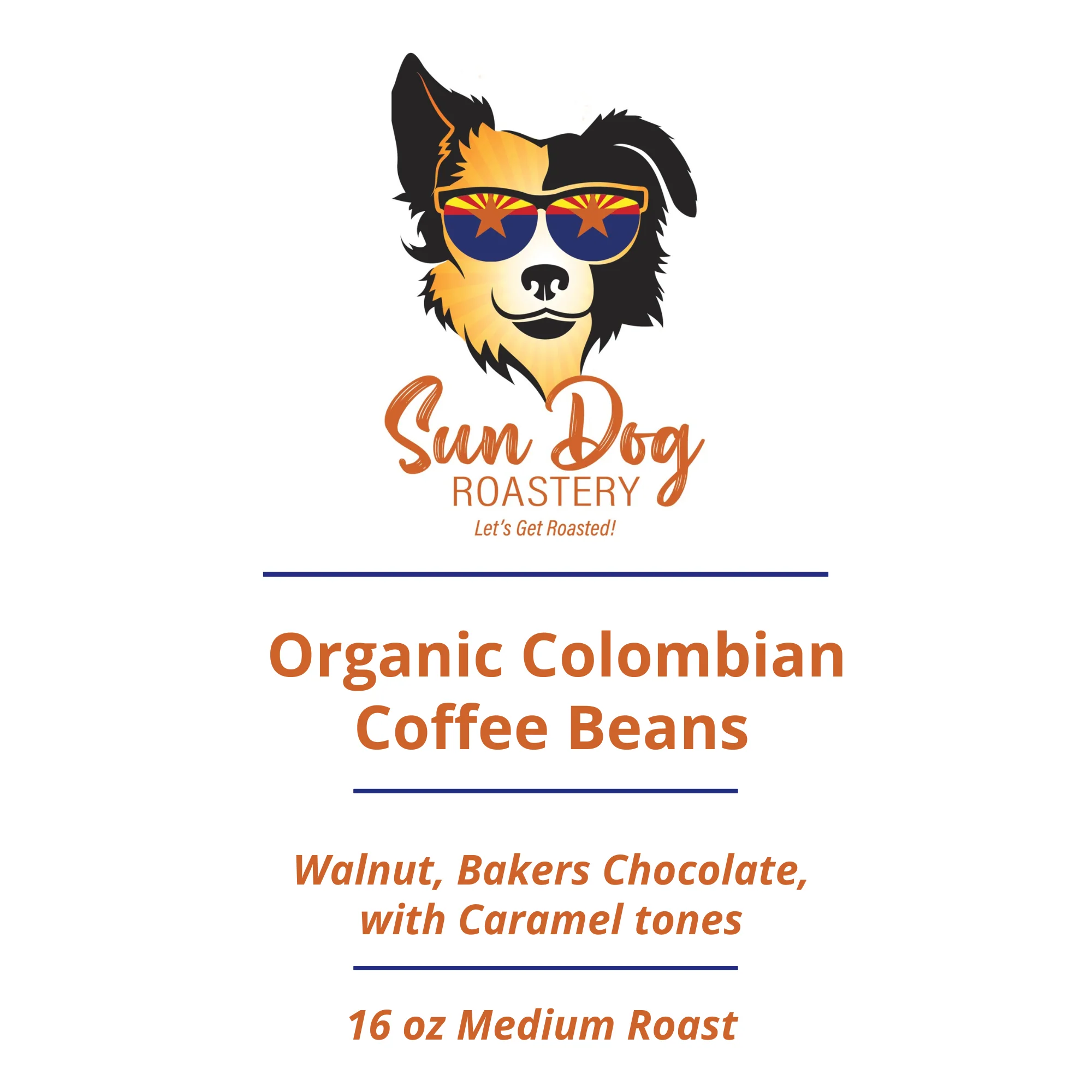 Organic Colombian Roasted Whole Coffee Beans