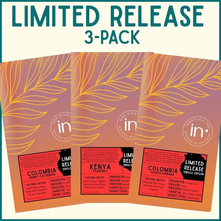 Limited Release 3-Pack by Inspired Coffee Roasters - North Park
