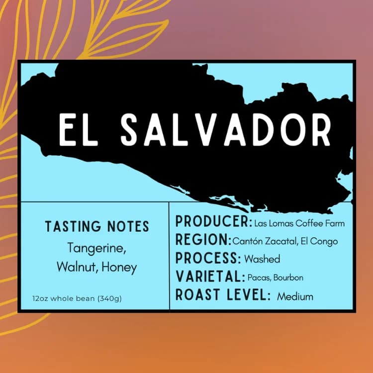 El Salvador - Washed by Inspired Coffee Roasters - North Park