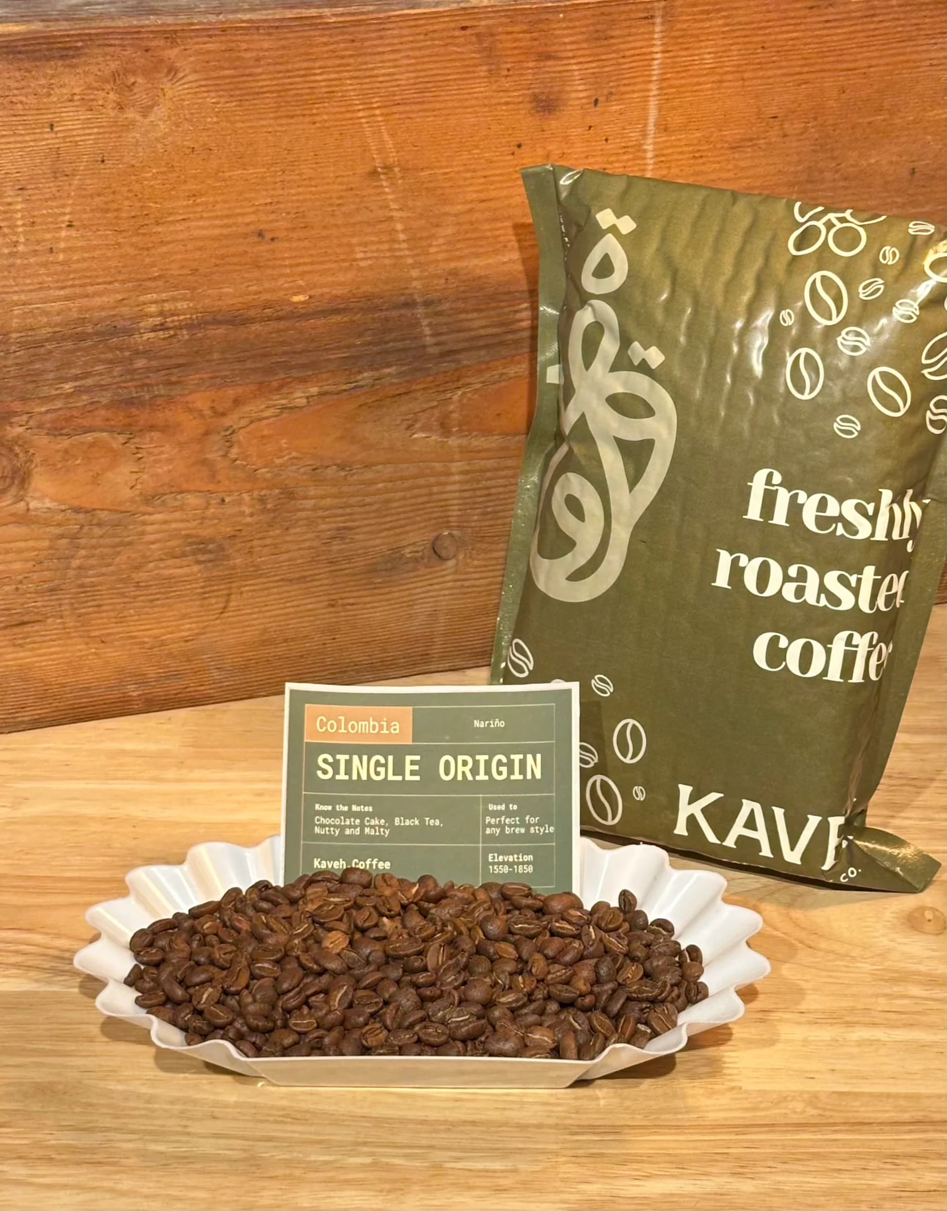 Colombia Narino Washed by Kaveh Coffee Roasting and Supply Company