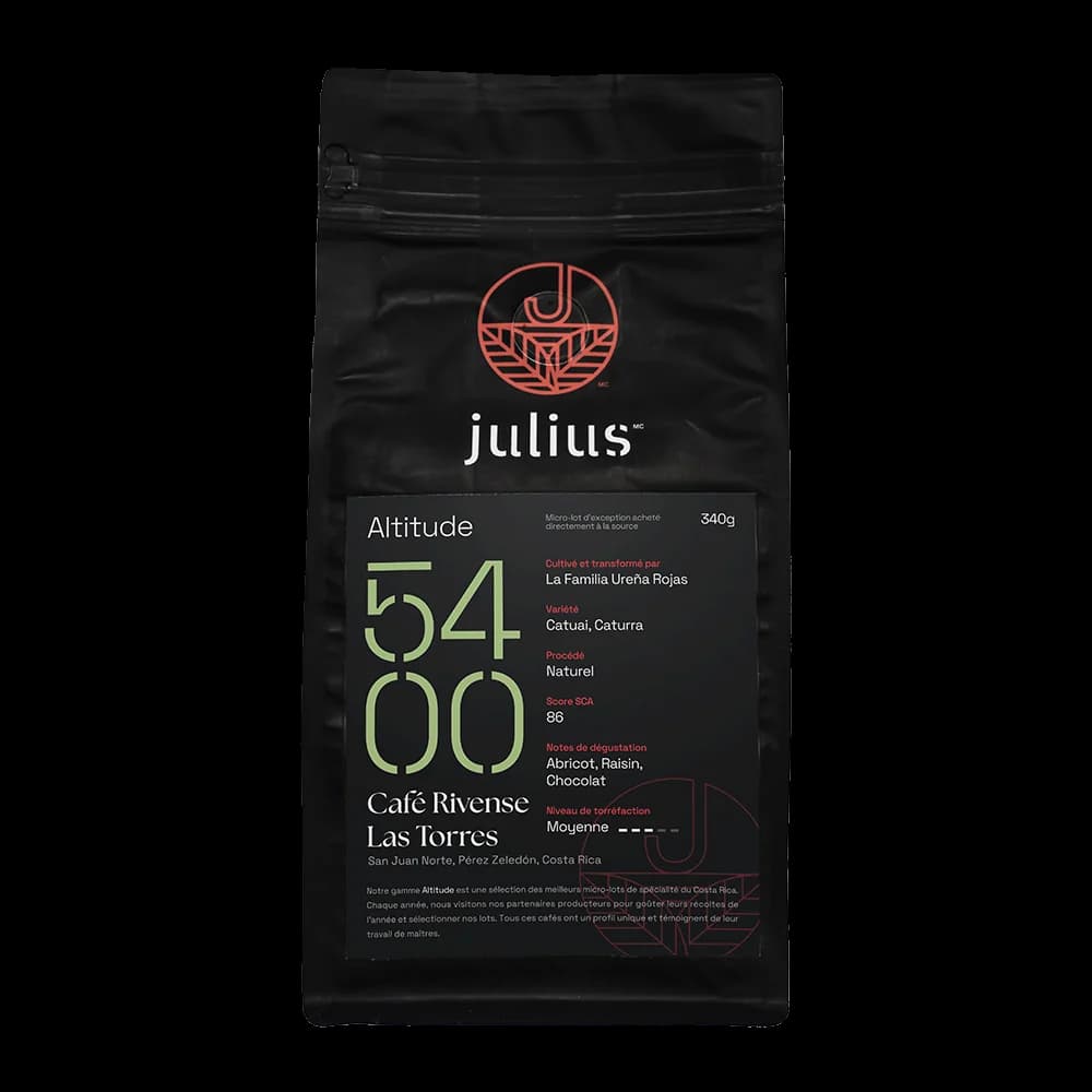 Alt. 5400 Natural, Finca Las Torres, Café Rivense by Julius Café