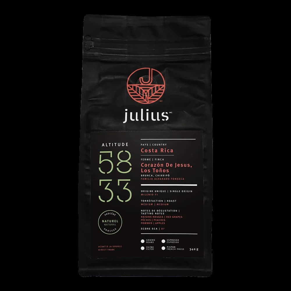 Alt. 5833 Natural, Finca Los Toños by Julius Café