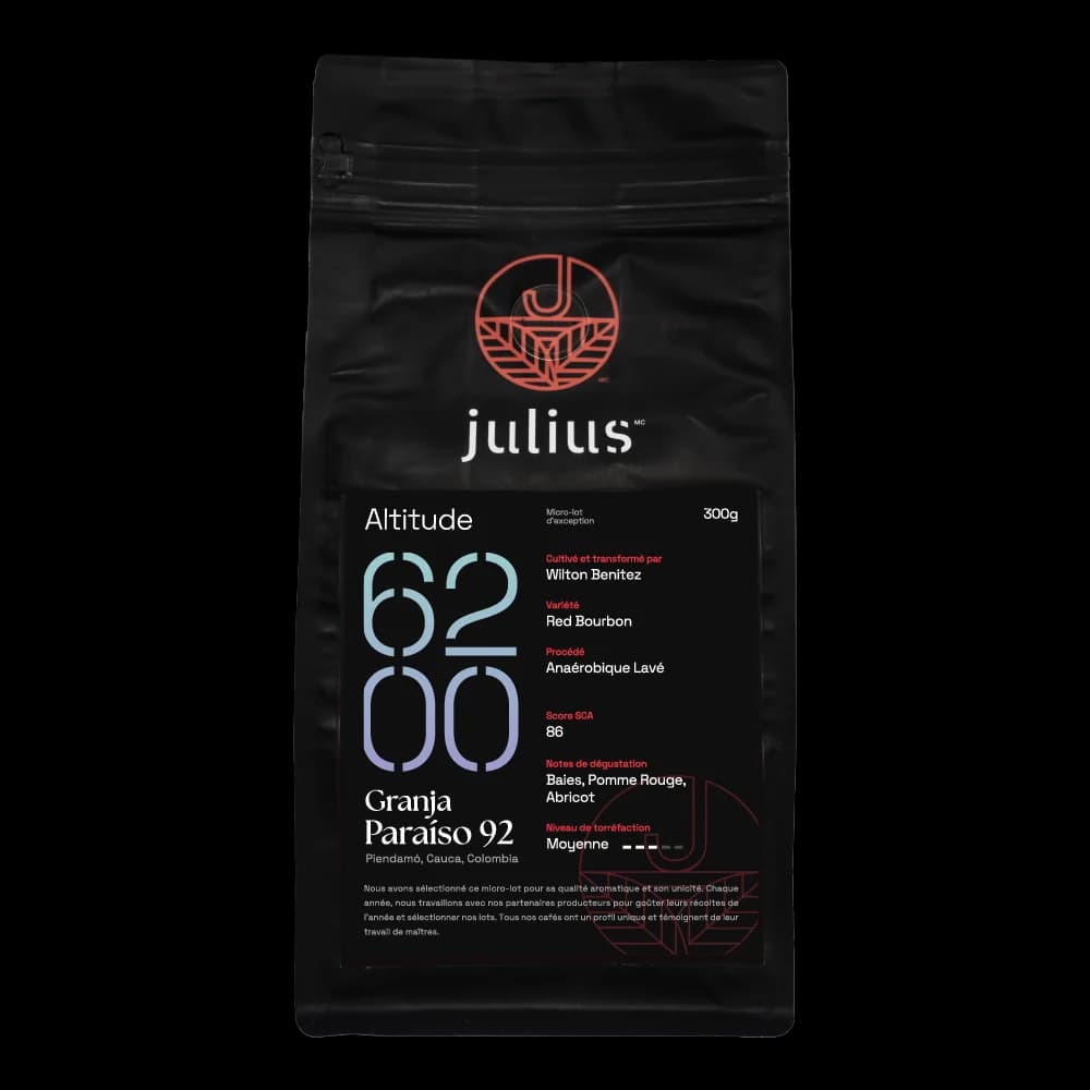 Alt. 6200, Granja Paraiso 92 by Julius Café