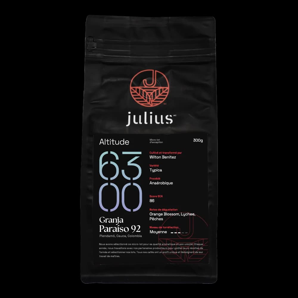 Alt. 6300, Granja Paraiso 92 by Julius Café