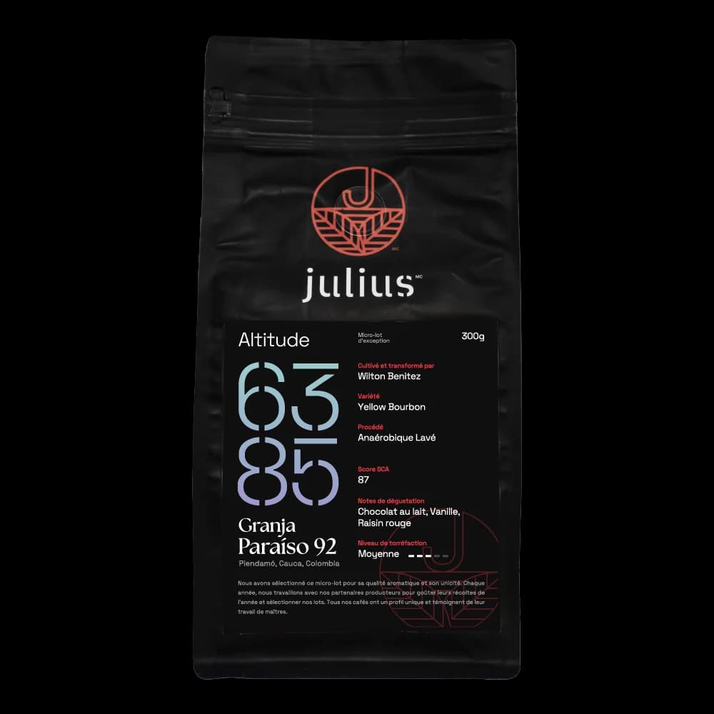 Alt. 6385, Granja Paraiso 92 by Julius Café
