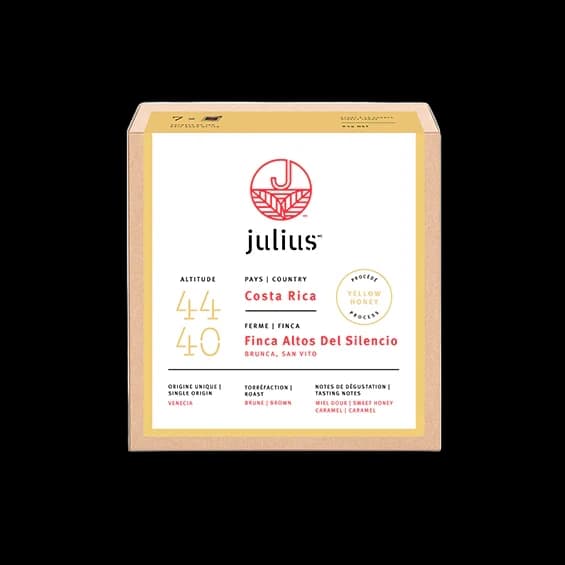 Alt. 4440 Yellow Honey Drip Bags by Julius Café