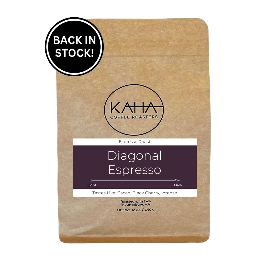 Diagonal Espresso Blend by KAHA Coffee Roasters