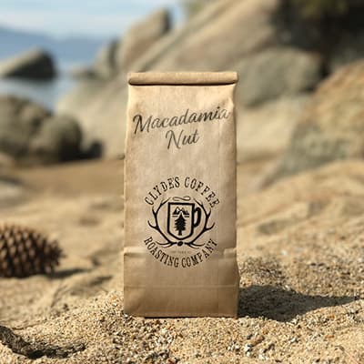 Macadamia Nut – 12oz by Clydes Coffee Roasting Company
