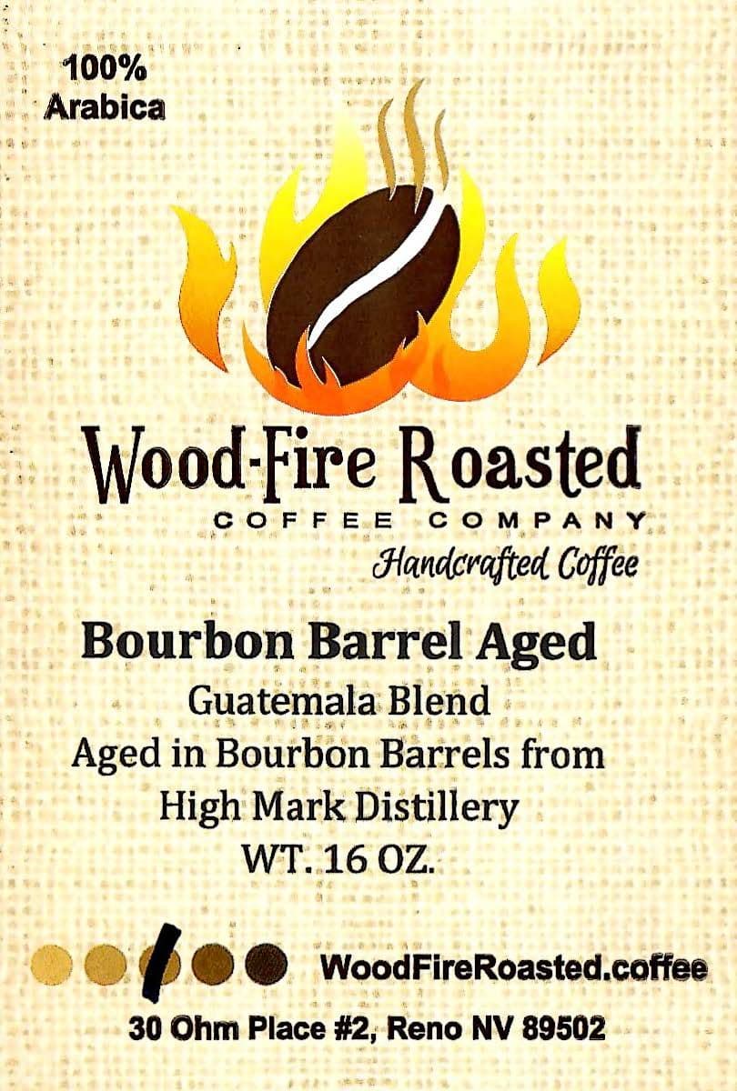 Bourbon Barrel Aged Guatemala Blend by Wood-Fire Roasted Coffee Company