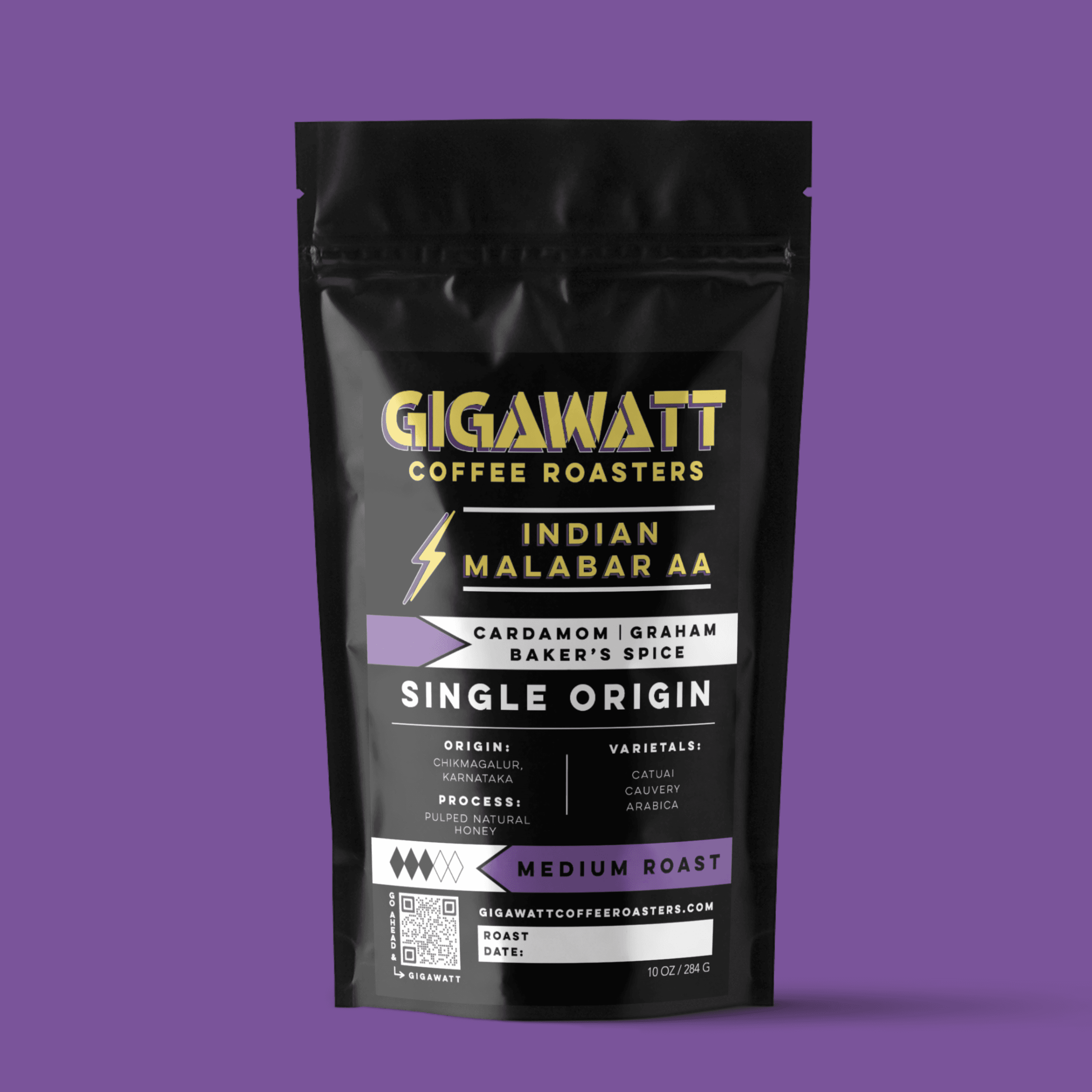 Indian Malabar Coffee by Gigawatt Coffee Roasters
