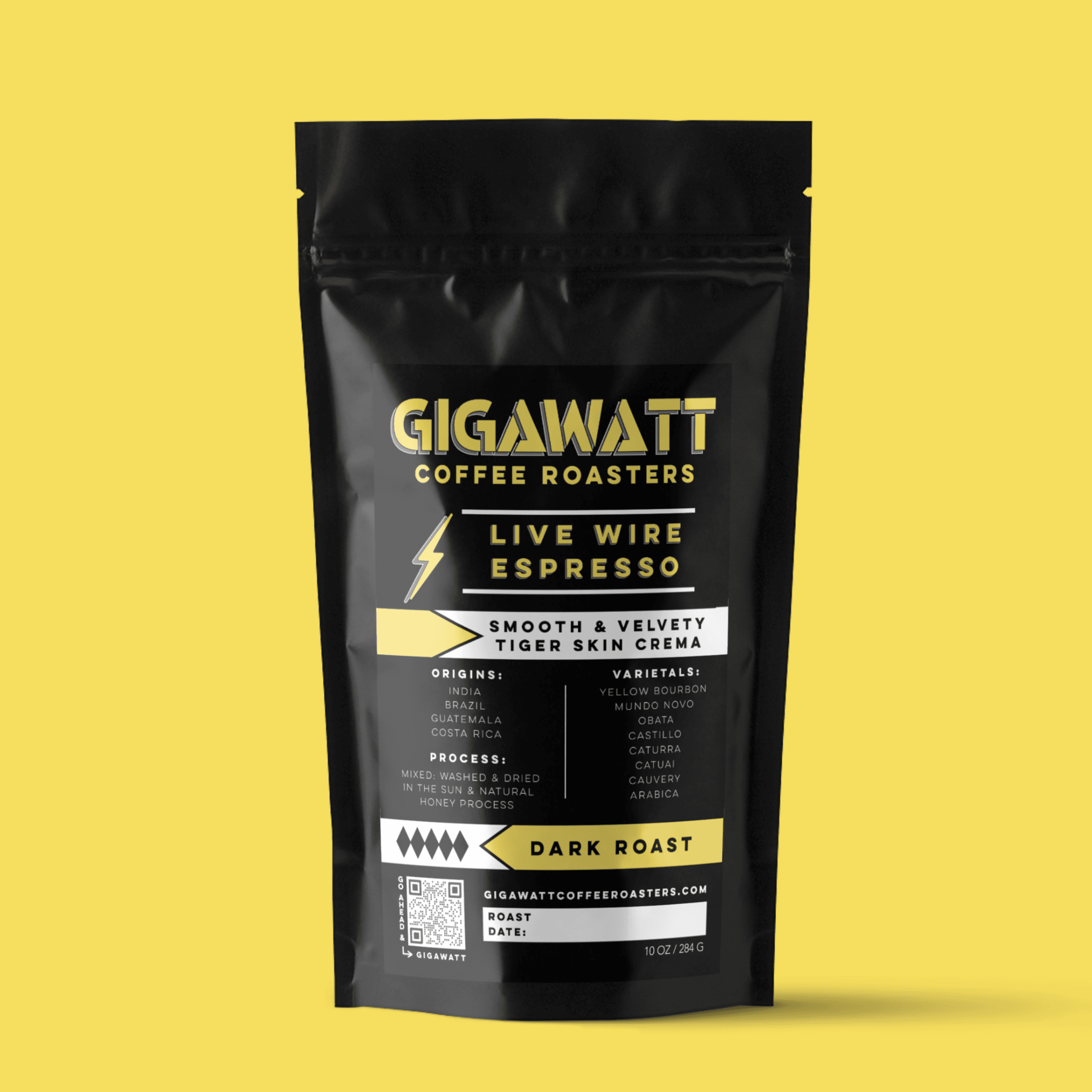 Live Wire Espresso Blend by Gigawatt Coffee Roasters
